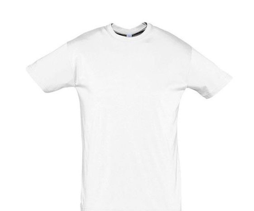 Tee-shirt mixte blanc regent 